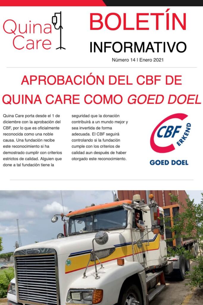 Quina Care Boletín Informativo Enero 2021