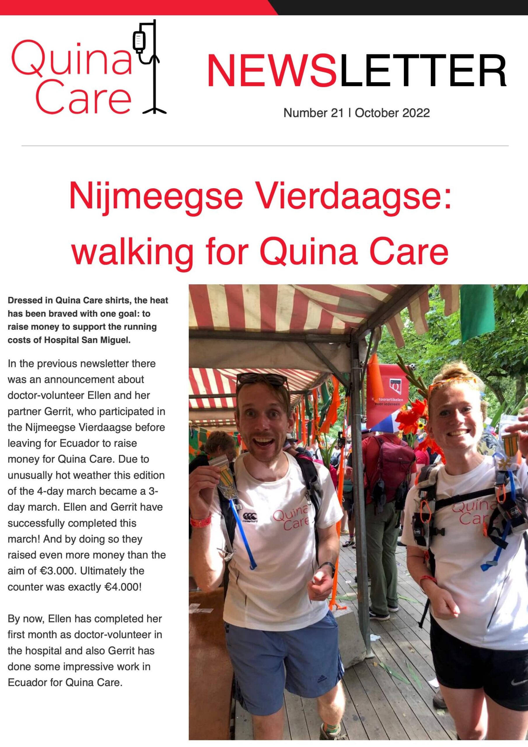Quina Care Newsletter - October 2022